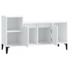 vidaXL Mobile Porta TV Bianco 100x35x55 cm in Legno Multistrato