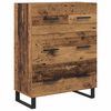 vidaXL Credenza Legno vecchio 69,5 x 34 x 180 cm Legno multistrato