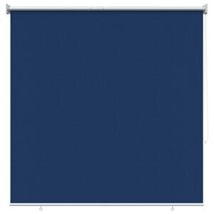 vidaXL Tenda a Rullo Esterno Blocco UV 90% Blu 140 x 140 cm HDPE