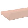 vidaXL Mensola sospesa 2 pcs Rosa 30 x 9 x 2,5 cm Acciaio