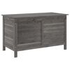vidaXL Contenitore da Giardino Antracite 99x49,5x58,5cm Massello Abete
