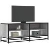 vidaXL Mobile TV Grigio Sonoma 120,5x40x46cm Legno Multistrato Metallo