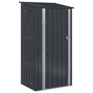 vidaXL Casette da giardino Antracite 103 x 86 x 200 cm Metallo