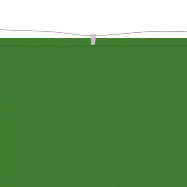 vidaXL Paravento Verticale Verde Chiaro 100x1200 cm in Tessuto Oxford