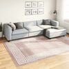 vidaXL Tappeto Lavabile 190x300 cm Beige Antiscivolo