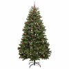 vidaXL Albero di Natale artificiale Verde 270 cm PVC e Metallo
