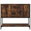 vidaXL Credenza Rovere Fumo 100x36x85 cm in Legno Multistrato