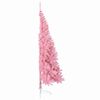 vidaXL Albero di Natale artificiale con luci integrate Rosa 180 cm PVC