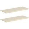 vidaXL Soglie per finestre 2 pz Bianco 110 x 40 x 2 cm