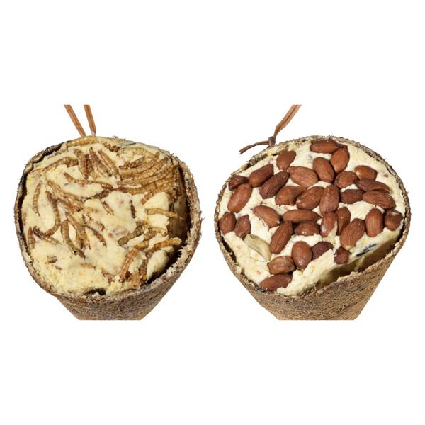 dobar Campane Riempite con Cibo per Uccelli 8 pz