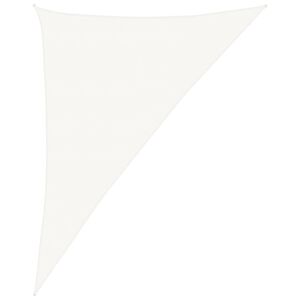 vidaXL Vela Parasole 160 g/m&sup2; Bianca 4x5x6,8 m in HDPE