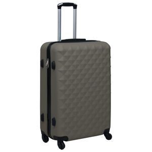 vidaXL Trolley a Custodia Rigida Antracite in ABS