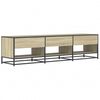 vidaXL Mobile Porta TV Rovere Sonoma 180x40x46 cm in Truciolato