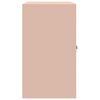 vidaXL Armadio Rosa 80 x 40 x 70 cm Acciaio