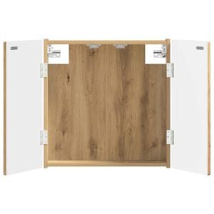 vidaXL Armadio per Dartboard DELFT Rovere Artigianale