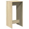 vidaXL Tavolo da Bar Rovere Sonoma 51x50x103,5 cm in Legno Multistrato