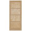 vidaXL Porta Interna ORKDAL Marrone 83 x 202 cm Legno compensato