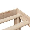 vidaXL Giroletto con Testiera 120x200 cm in Legno Massello di Pino