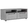 vidaXL Mobile TV VISNES Grigio Cemento 100x40x38 cm Legno Multistrato