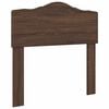 vidaXL Testiera Rovere Marrone Legno ingegnerizzato