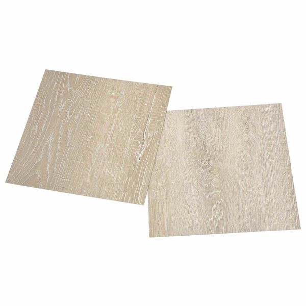 vidaXL Tavole per Pavimenti 55 pcs Beige 5,11 m&sup2; PVC
