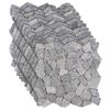vidaXL Piastrelle Mosaico Grigio Chiaro 30 x 30 cm Marmo