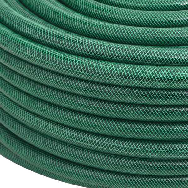 vidaXL Tubo d'Aria Verde 1" 100 m in PVC