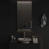 vidaXL Specchio da Bagno con Luci LED 50x100 cm