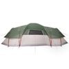 vidaXL Tenda Familiare a Cupola per 11 Persone Verde Impermeabile