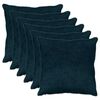 vidaXL Federa 6 pz HEERLEN Blu navy 70 x 70 cm