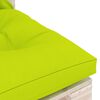 vidaXL Salotto da Giardino in Pallet 9 pz e Cuscini in Legno di Pino