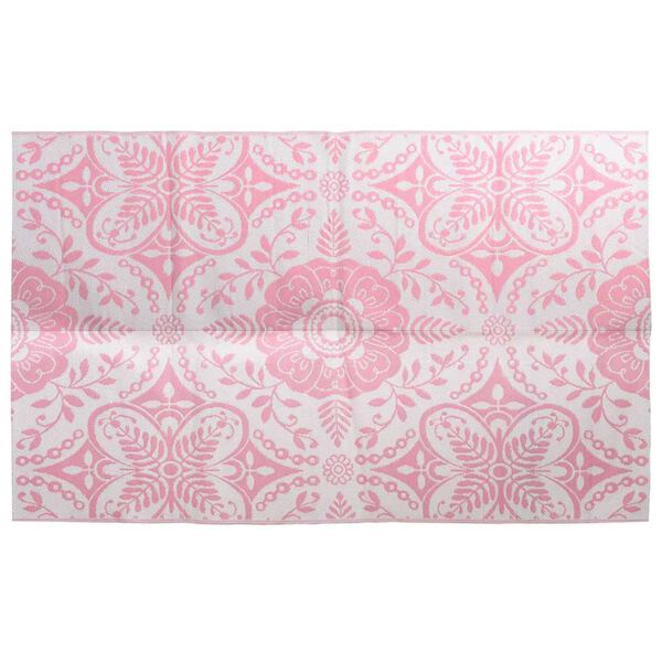 vidaXL Tappeto da Esterni ARAKIL Rosa 160x230 cm in PP