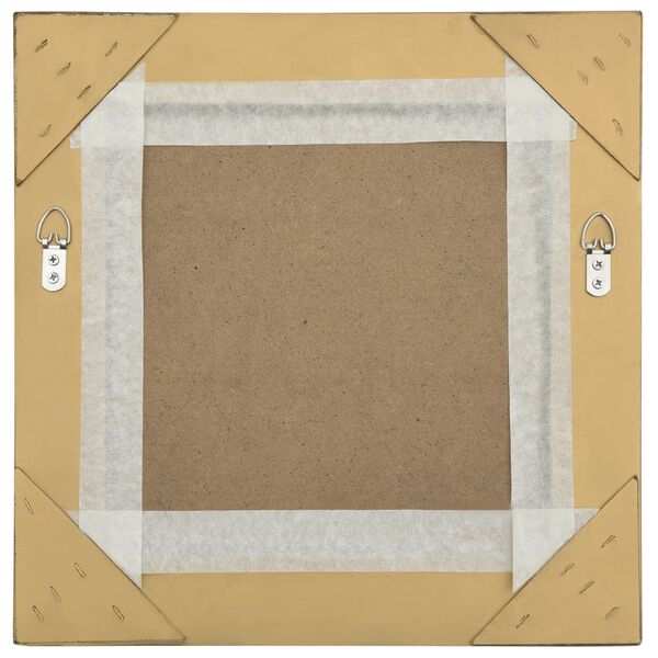 vidaXL Specchio da Parete Stile Barocco 40x40 cm Oro