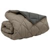 vidaXL Duvet Invernale Grigio chiaro e Antracite 240 x 260 cm