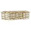 vidaXL Pergole con Tetto 6 pz 100x90x100 cm Legno di Pino Impregnato