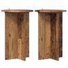 vidaXL Supporto per piante 2 pz Legno antico &Oslash;40 x 60 cm