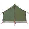 vidaXL Tenda da Campeggio per 2 Persone Verde Oliva Impermeabile