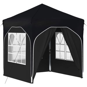 vidaXL Tenda per feste a pop-up 192 x 192 x 245 cm Antracite