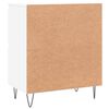 vidaXL Credenza Bianca 60x35x70 cm in Legno Multistrato