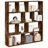 vidaXL Libreria Rovere Fumo 132x29x141,5 cm in Legno Multistrato