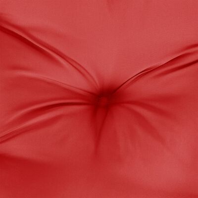 vidaXL Cuscino per Panca Rosso 100x50x7 cm in Tessuto Oxford