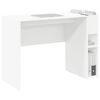 vidaXL Scrivania Bianco 109 x 50 x 78 cm Legno multistrato