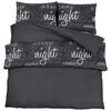 vidaXL Set Copripiumino Nero e Bianco 135x200 cm in Cotone