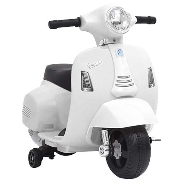 vidaXL Motocicletta per Bambini Elettrica Vespa GTS300 Bianca