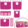 vidaXL Letto a Castello senza Materasso Rosa 75x190 cm Legno di Pino