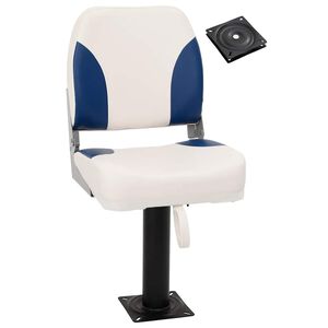 vidaXL Sedile per Barca con Supporto Girevole 360&deg;