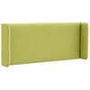 vidaXL Orecchia della Testata Verde 40,5 x 40,5 x 4 cm Tessuto