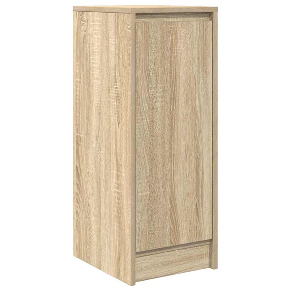vidaXL Credenza Rovere Sonoma 29,5x34x76 cm in Legno Multistrato