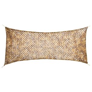 vidaXL Rete Mimetica con Custodia di Conservazione 312x140 cm Sabbia