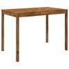 vidaXL Tavolo Bar da Giardino Naturale 147 x 88,5 x 105 cm